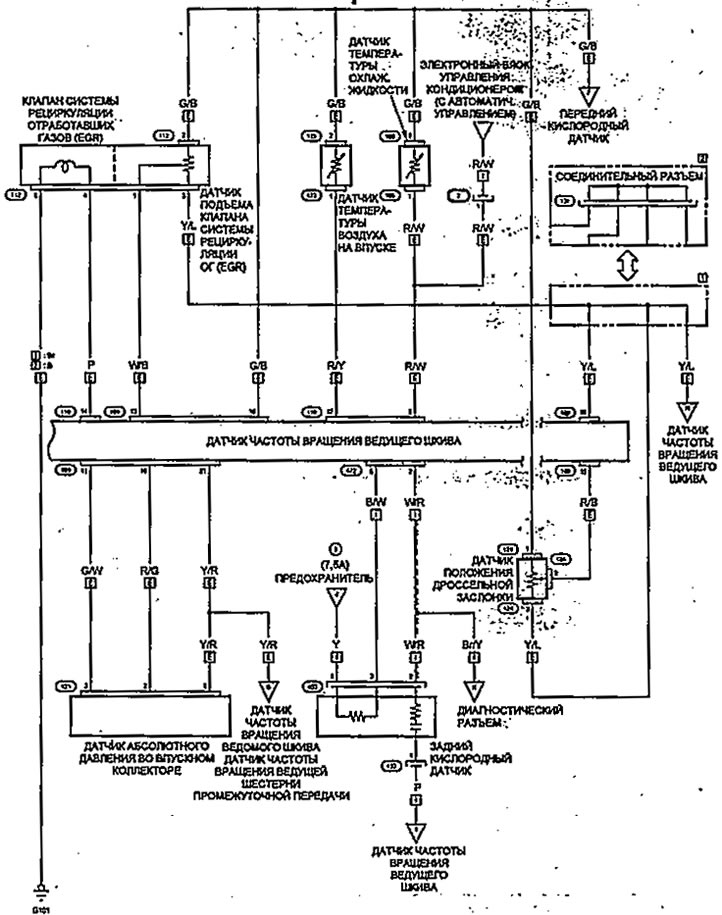 Система управления двигателем (Хонда Фит 1, 2001-2008) — «Электрические ...