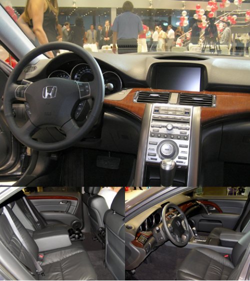 Интерьер Honda Legend очень комфортен и…