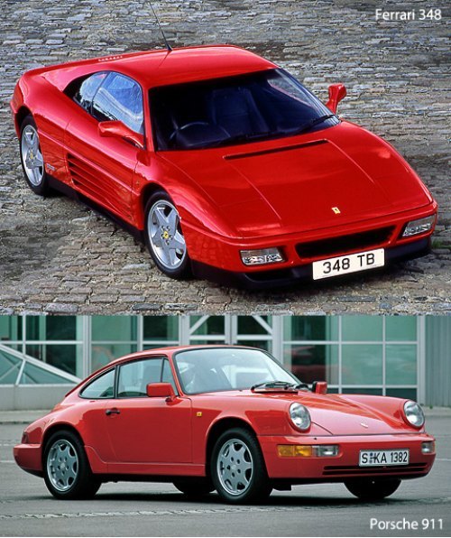Главные конкуренты — Ferrari с ее «триста сорок…