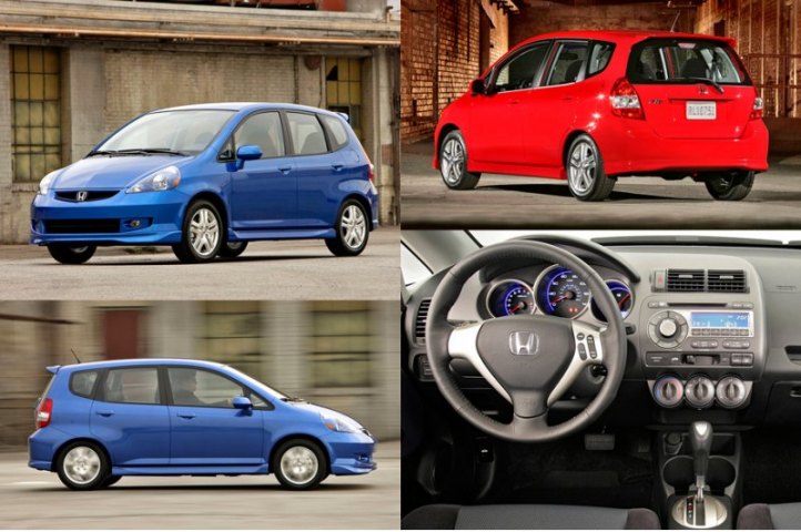 Первое поколение хэтчбека Honda Fit было…