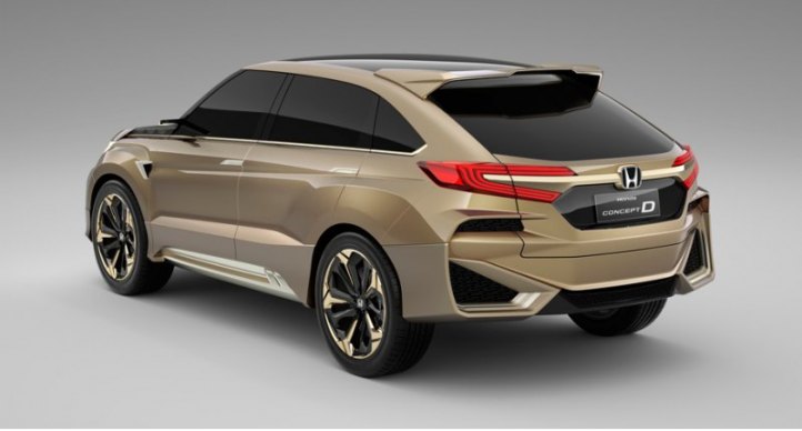 Концепт Honda D обут в колесные диски на 21 дюйм…