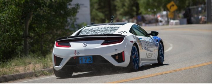 Практически серийная двухдверка NSX (с клеткой…