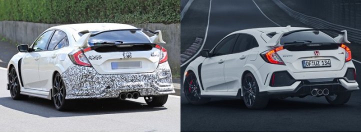 В задних боковых решетках появились…