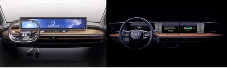 Слева — Urban EV, справа — прототип Electric…