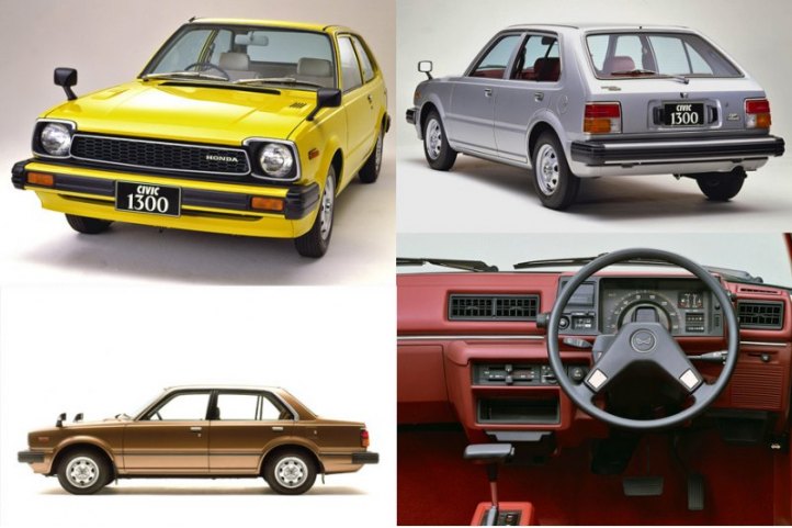 С 1975 года на Civic ставили более мощный мотор…