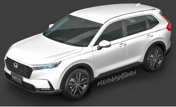 Honda CR-V 6 поколения: первые изображения