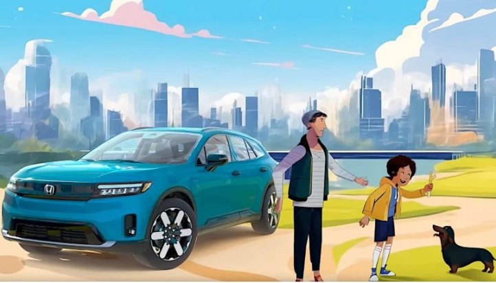 Honda рекламирует новый кроссовер для США…