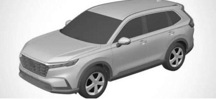 Honda получила патент на новый дизайн кроссовера…