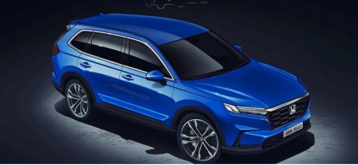 В Сети появился рендер на кроссовер Honda CR-V…