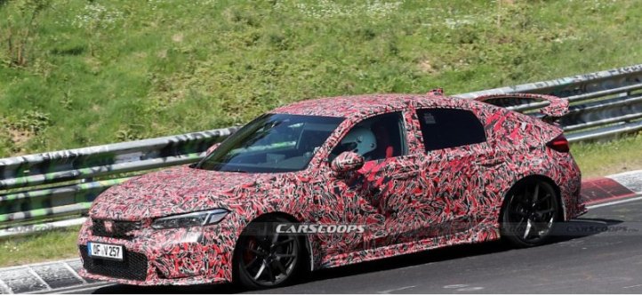 Компания Honda тестирует Civic Type R 2023 года и…