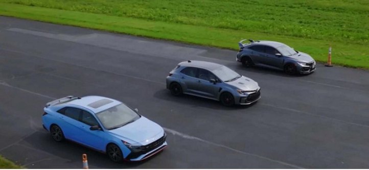 Быстрее ли ли Toyota GR Corolla чем Honda Civic…