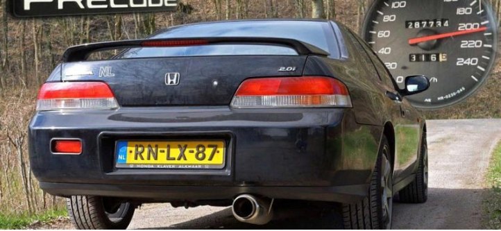 В этом видео, Honda Prelude 1997 года разгоняется…