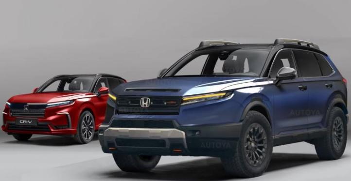 Спекулятивные рендеры обновленного Honda CR-V и…