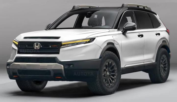 Спекулятивный рендер обновленного Honda CR-V в…