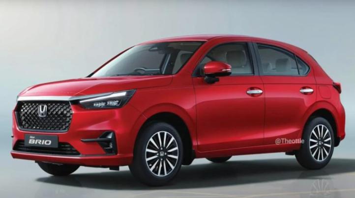 Неофициальный рендер Honda Brio 3 поколения