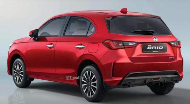Неофициальный рендер Honda Brio 3 поколения