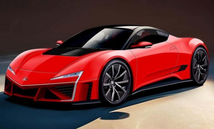 Неофициальный рендер нового поколения Honda NSX