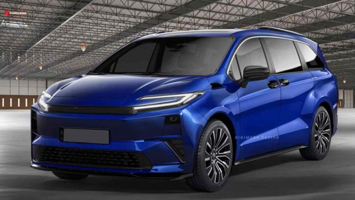 Неофициальный рендер обновленной Toyota Sienna