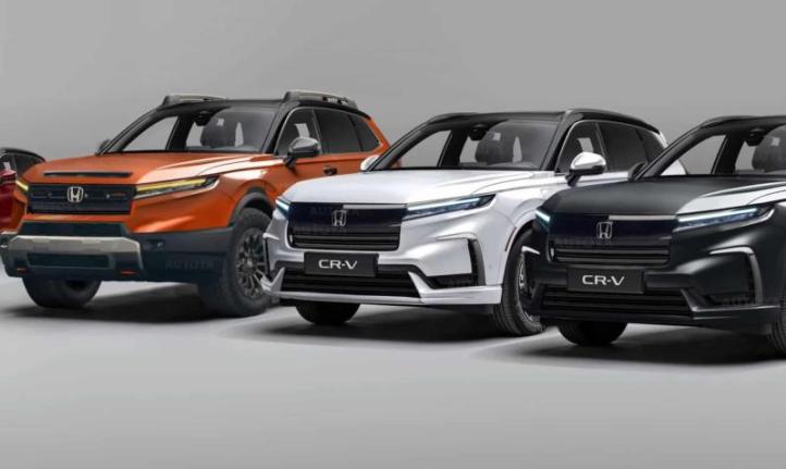 Рестайлинговый бестселлер Honda CR-V показали на…