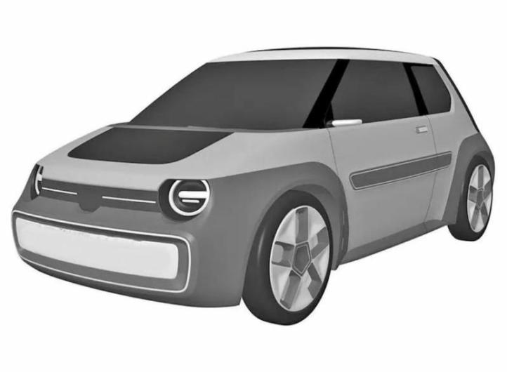Патентное изображение нового хэтчбека Honda