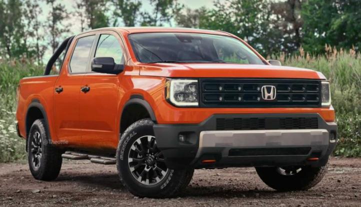 Новый пикап Honda на базе Nissan Titan…