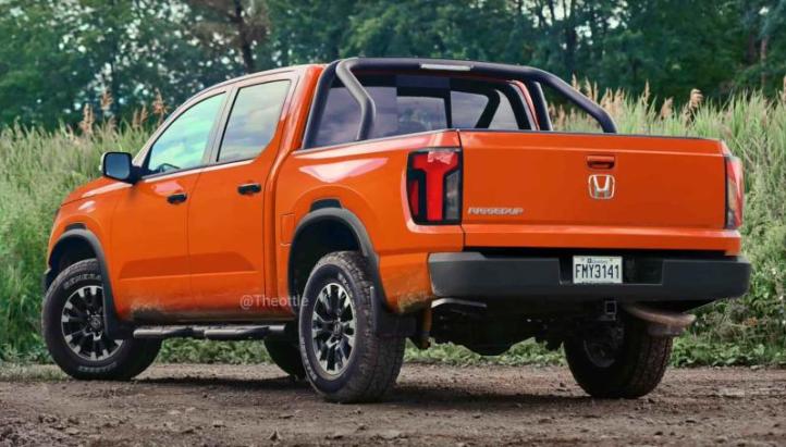 Новый пикап Honda на базе Nissan Titan…