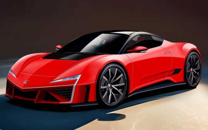Неофициальный рендер нового Honda NSX