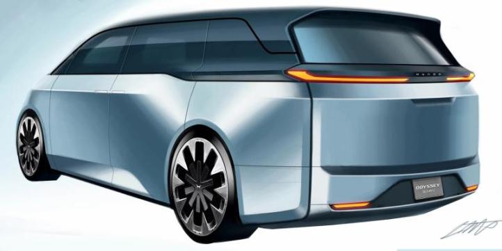 Неофициальный рендер Honda Odyssey нового…