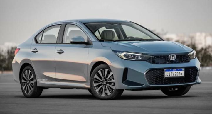 Honda City нового поколения (неофициальный рендер)