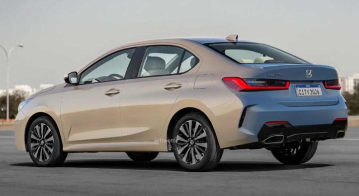 Honda City нового поколения (неофициальный рендер)