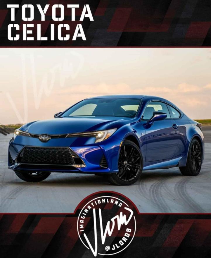 Рендер нового поколения Toyota GR Celica