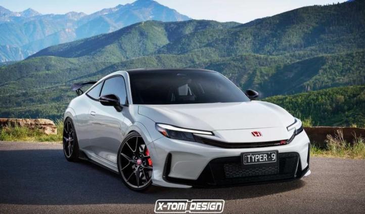 Неофициальный рендер Honda Prelude Type R