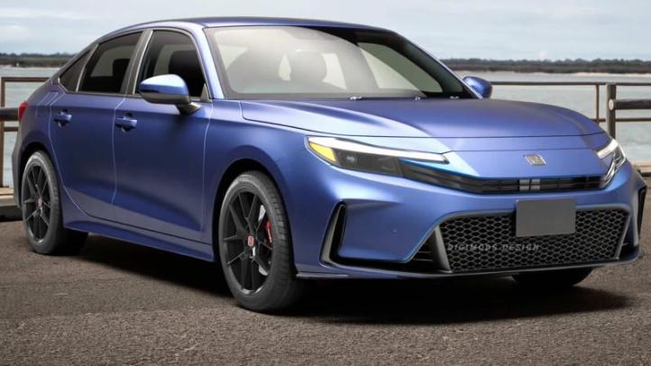 Неофициальный рендер 12 поколения Honda Civic