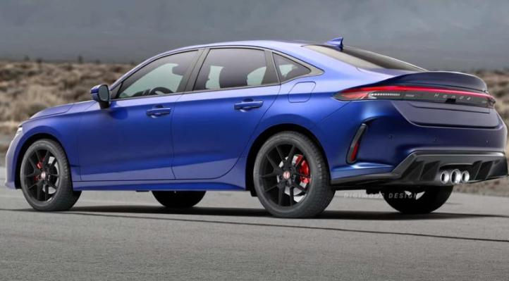 Неофициальный рендер 12 поколения Honda Civic
