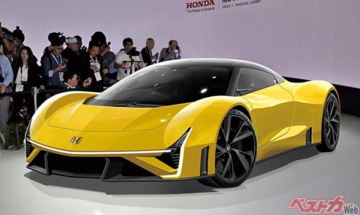 Рендер нового поколения Honda NSX