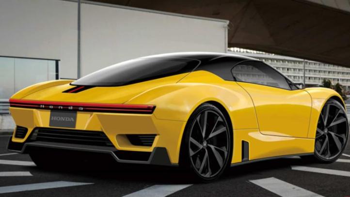 Рендер нового поколения Honda NSX