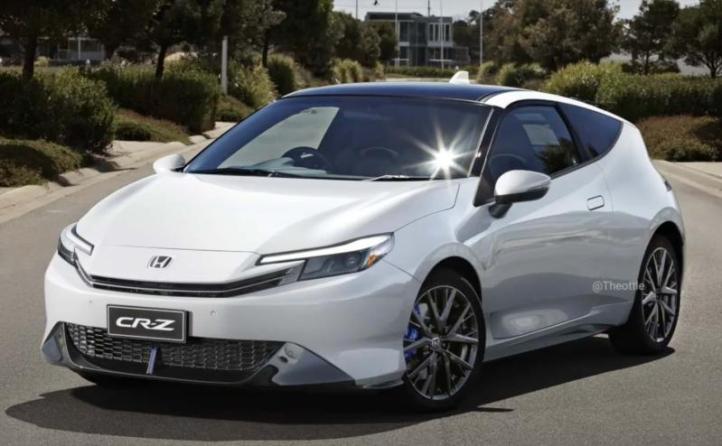 Концепт-арт нового поколения Honda CR-Z