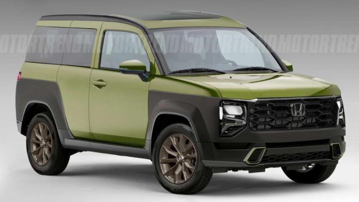 Рендер нового Honda Element