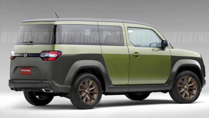 Рендер нового Honda Element