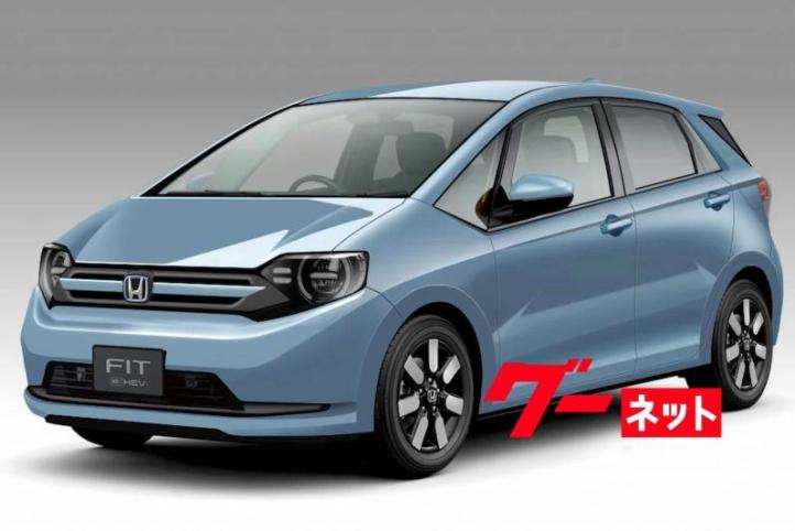 Рендер нового Honda Fit