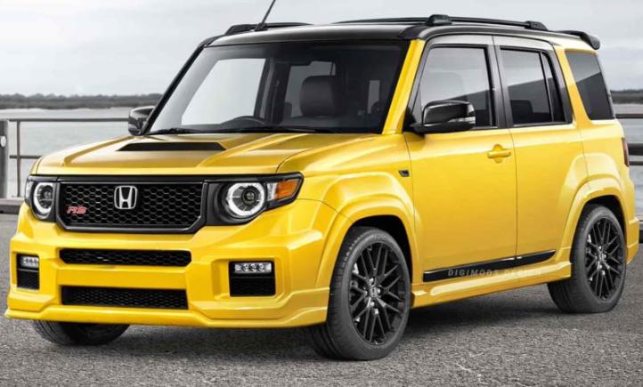 Спекулятивный рендер нового Honda Element