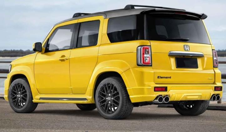 Спекулятивный рендер нового Honda Element