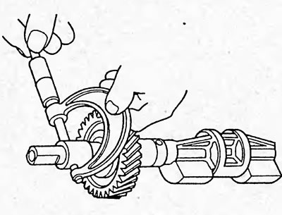 правого балансирного вала — 23,92 мм