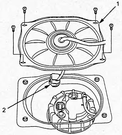 3. Отверните 4 винта и снимите сервисную крышку…