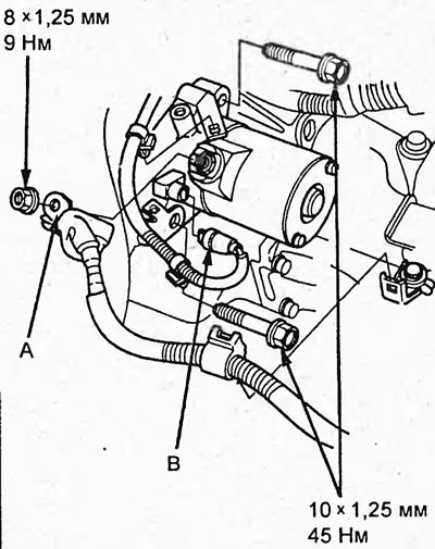 D15B, D17A (модели седан с АКПП).