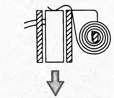 2. Установите якорь в держатель и установите…
