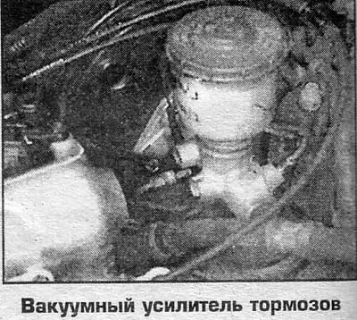 4. Извадете главния цилиндър от усилвателя.