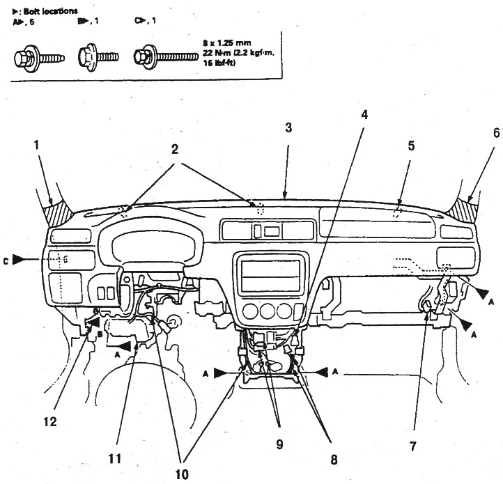 Ремонт арок и порогов - Honda CR-V (RD1, RD2), 2 л, 1997 года кузовной ремонт DR