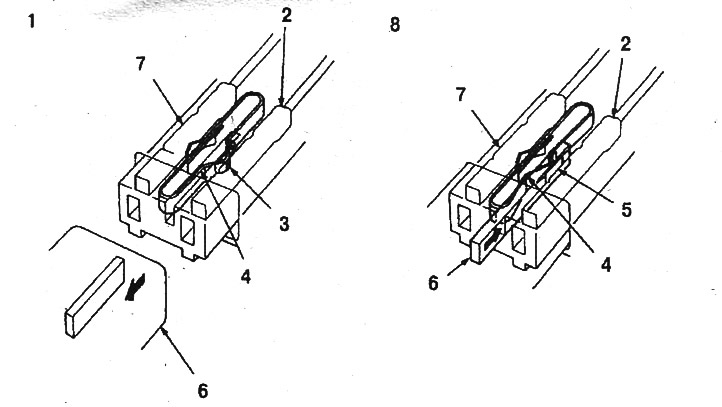 Подпружиненный разъем системы безопасности SRS:…