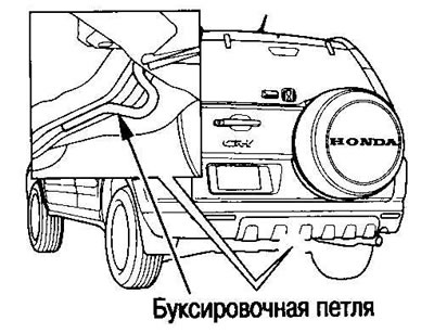Буксировка другого автомобиля